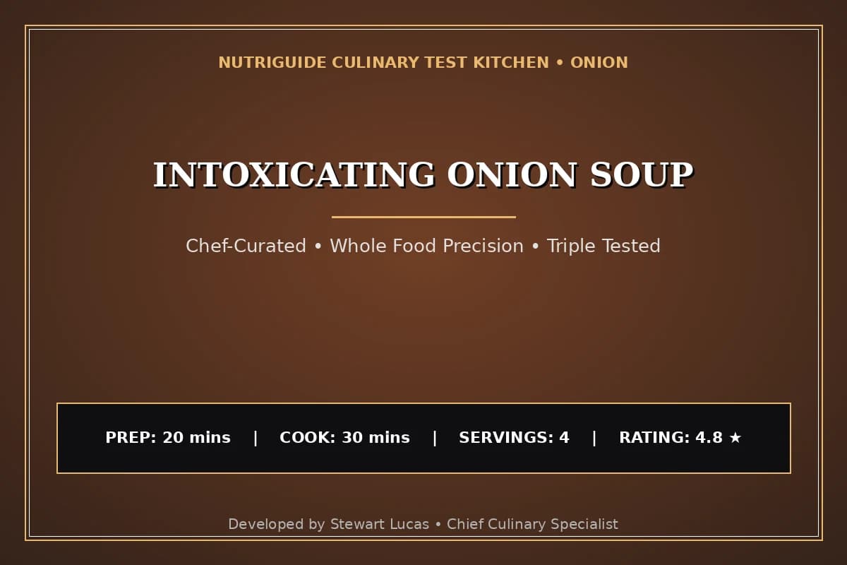 Intoxicating Onion Soup