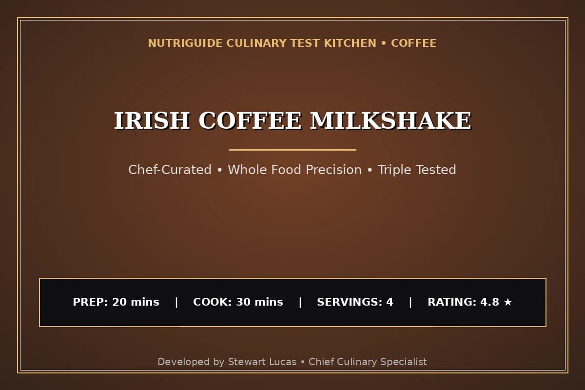 Irish Coffee Milkshake