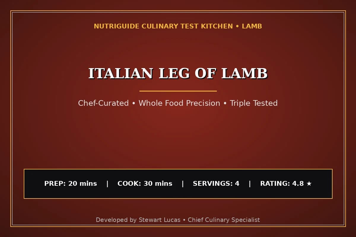 Italian Leg Of Lamb