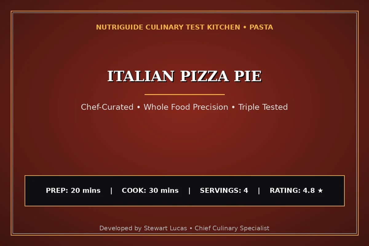Italian Pizza Pie