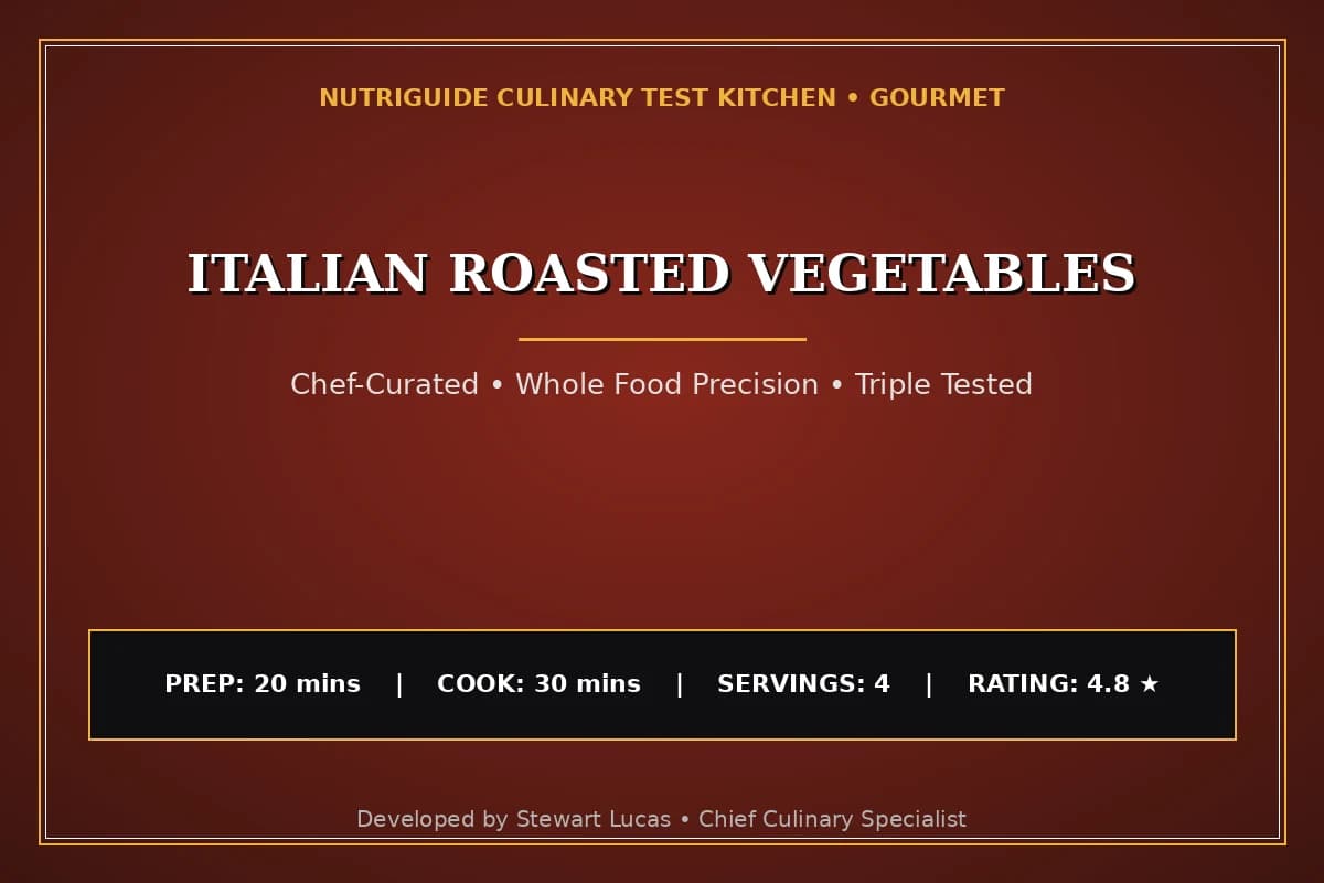 Italian Roasted Vegetables