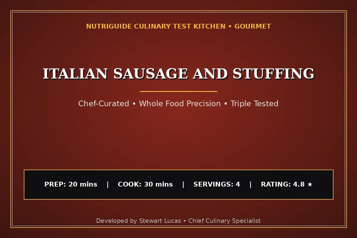Italian Sausage And Stuffing