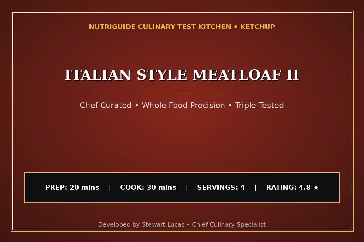 Italian Style Meatloaf Ii