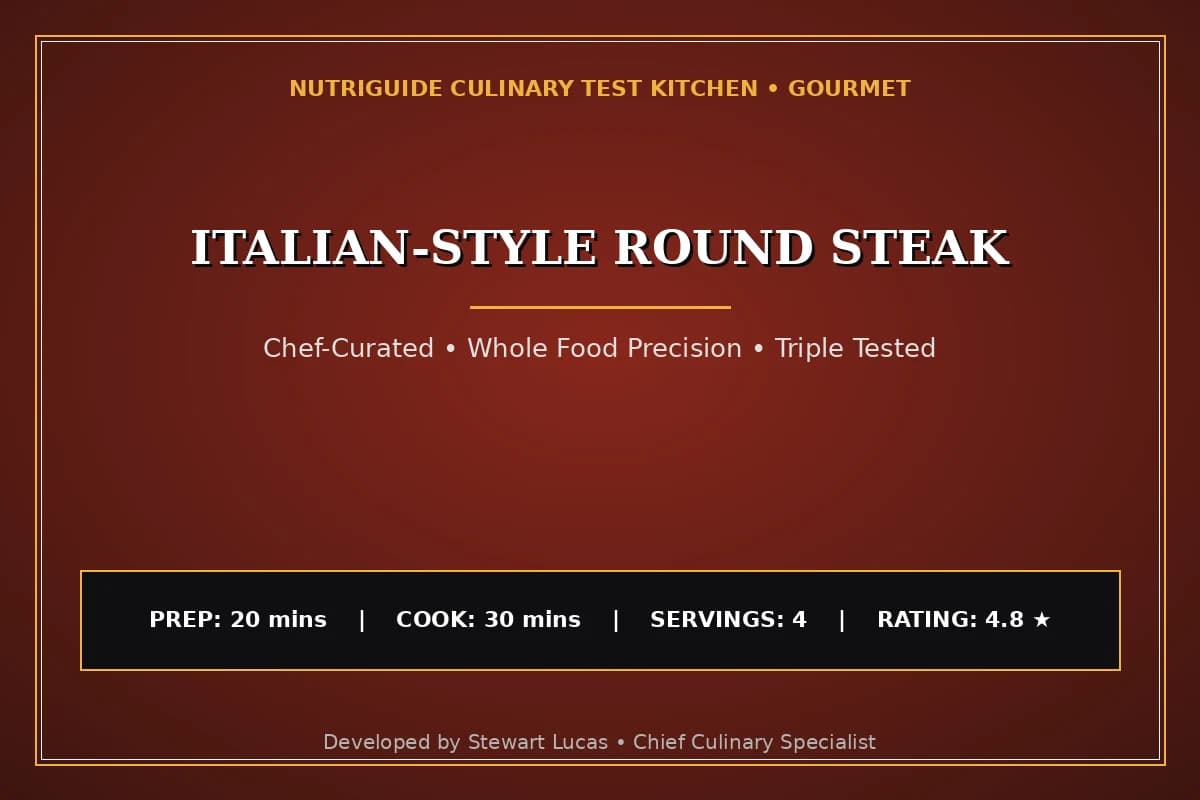 Italian-Style Round Steak