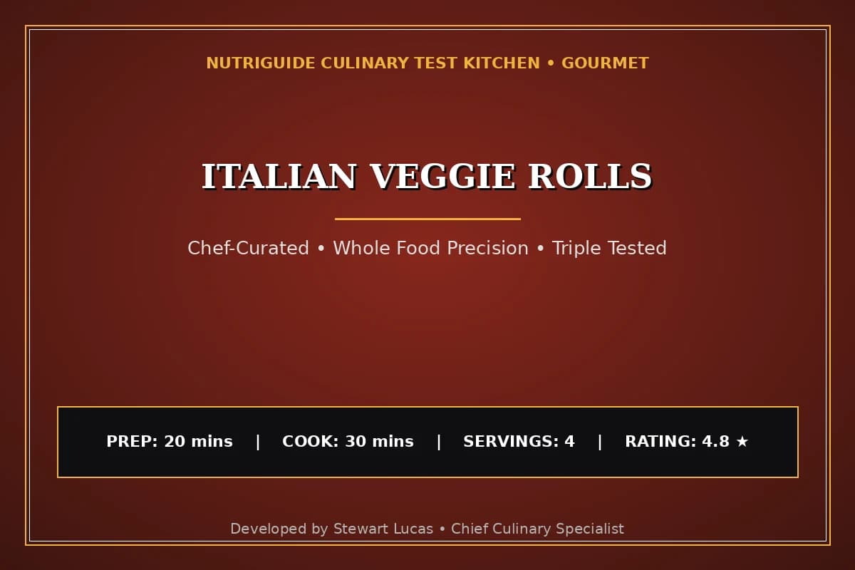 Italian Veggie Rolls