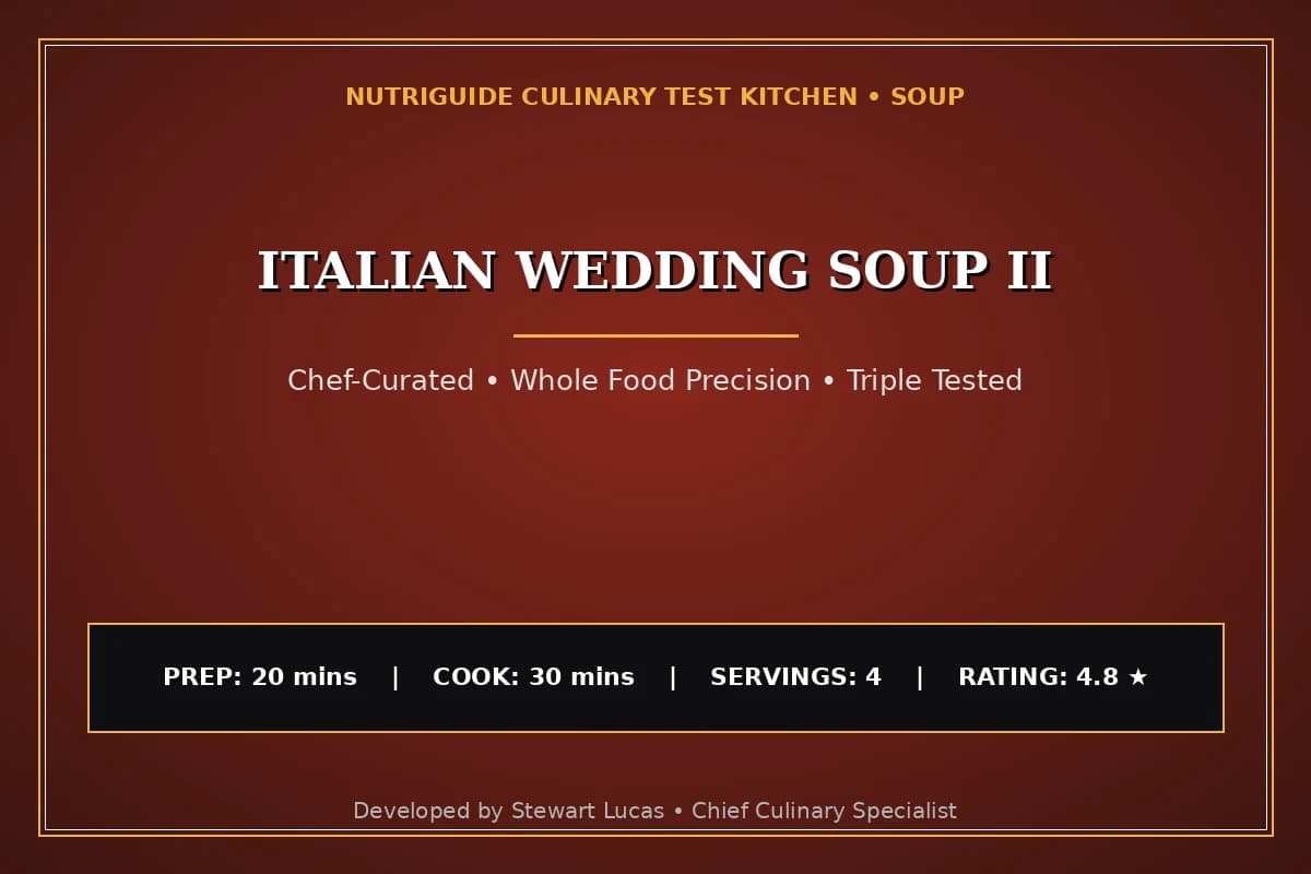 Italian Wedding Soup Ii