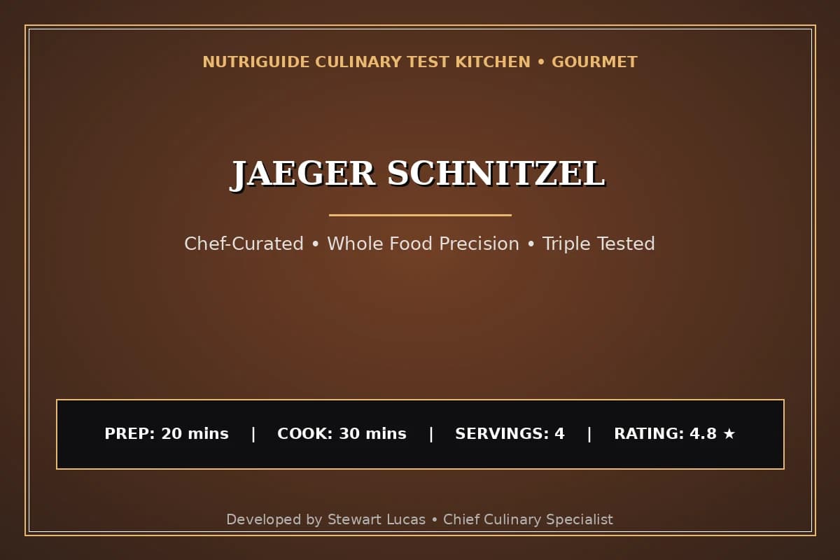 Jaeger Schnitzel