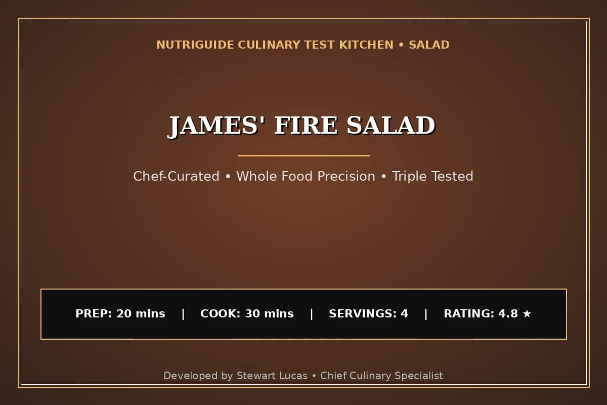 James' Fire Salad