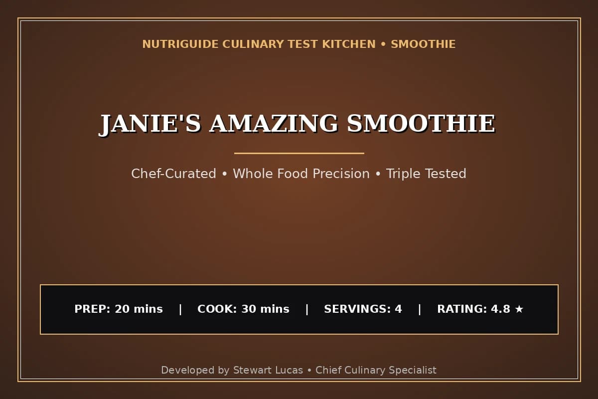 Janie'S Amazing Smoothie