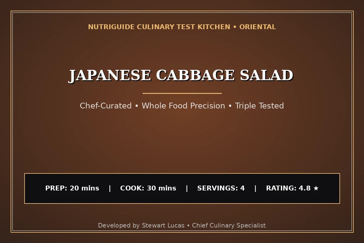 Japanese Cabbage Salad