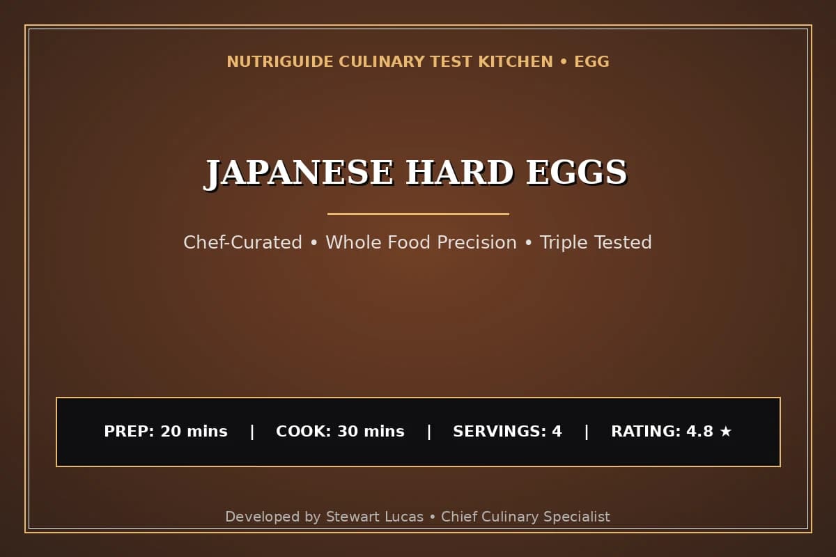 Japanese Hard Eggs