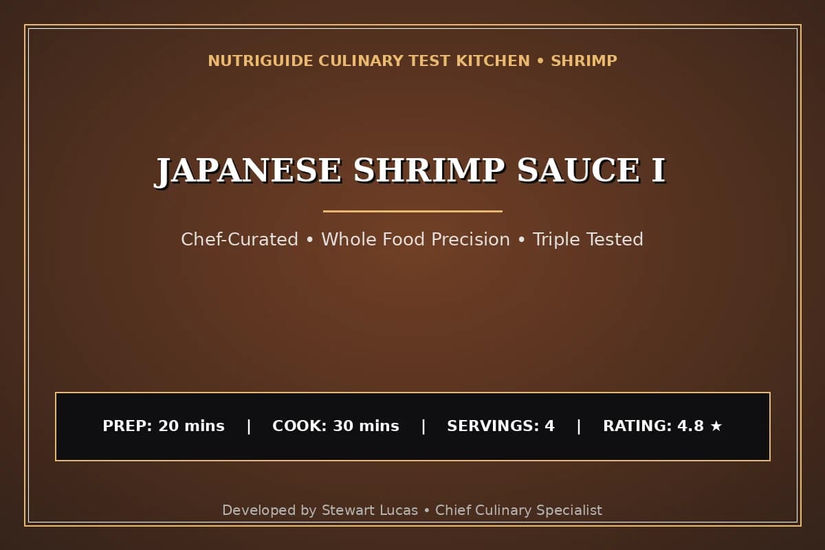 Japanese Shrimp Sauce I