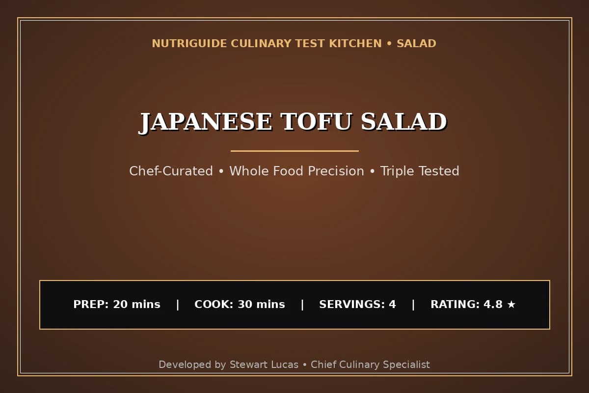 Japanese Tofu Salad