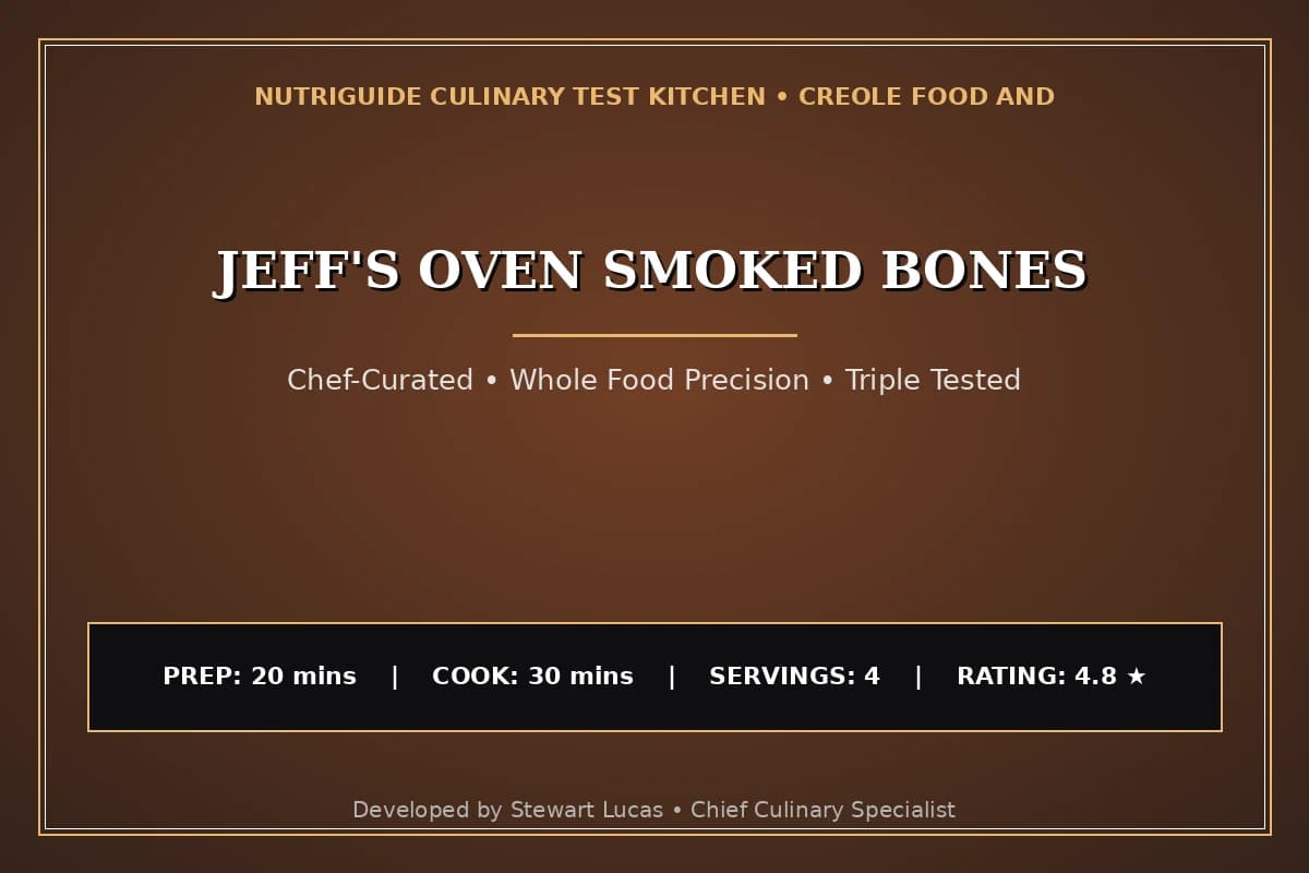 Jeff'S Oven Smoked Bones
