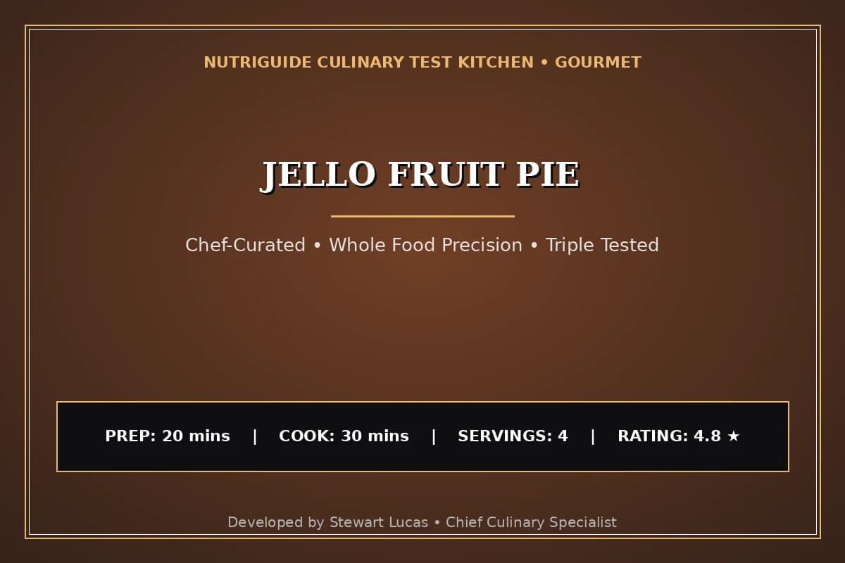 Jello Fruit Pie