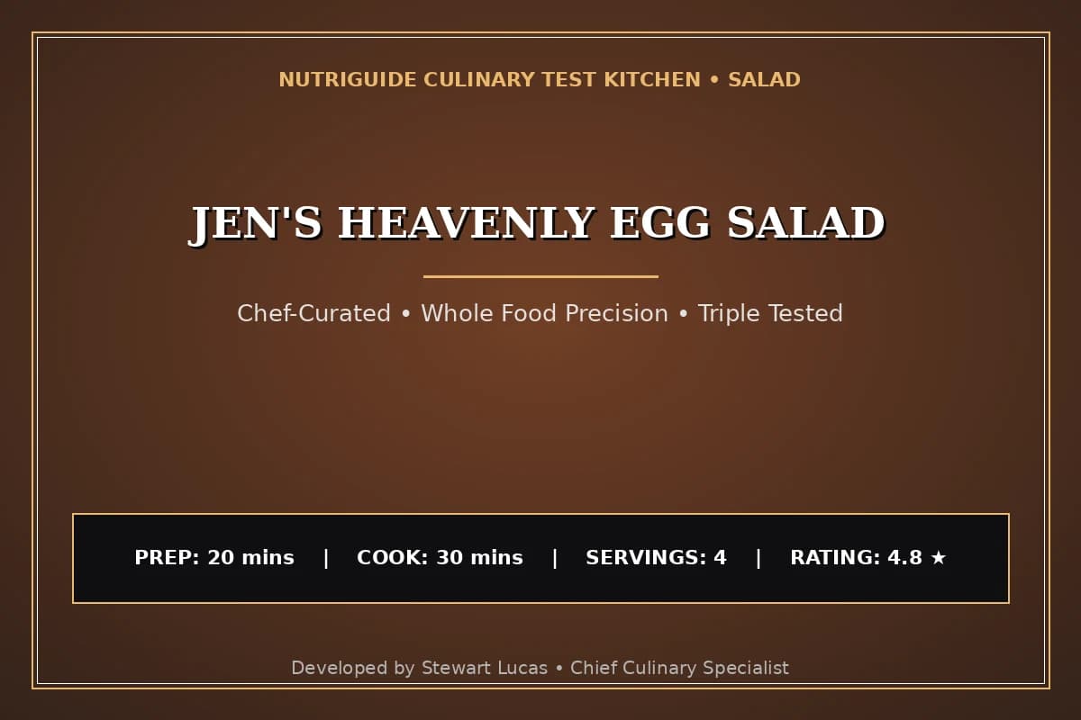 Jen'S Heavenly Egg Salad