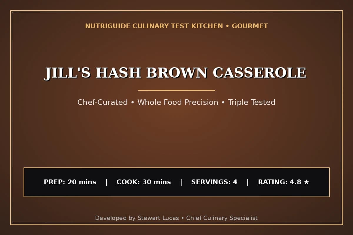 Jill'S Hash Brown Casserole