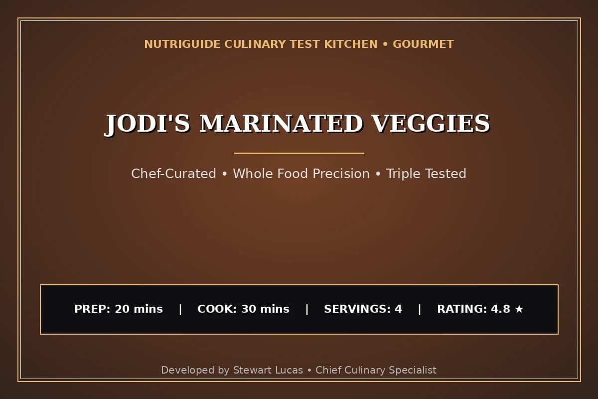 Jodi'S Marinated Veggies