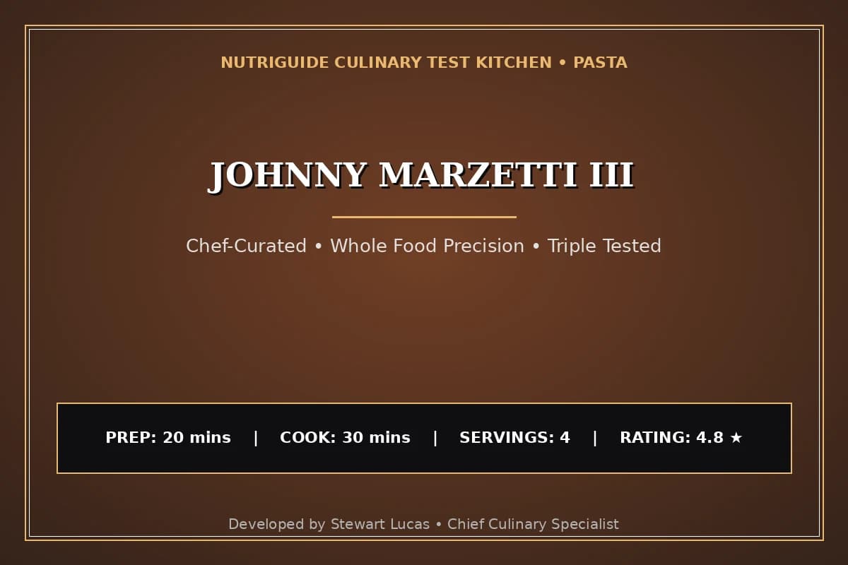 Johnny Marzetti Iii