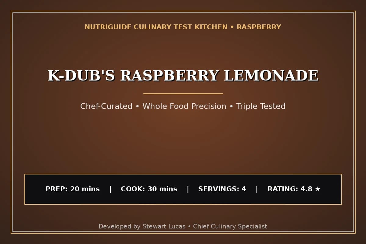 K-Dub'S Raspberry Lemonade