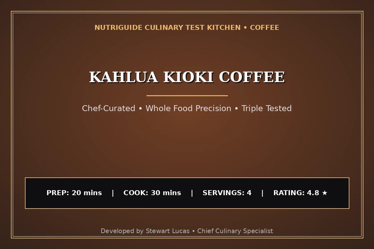 Kahlua Kioki Coffee