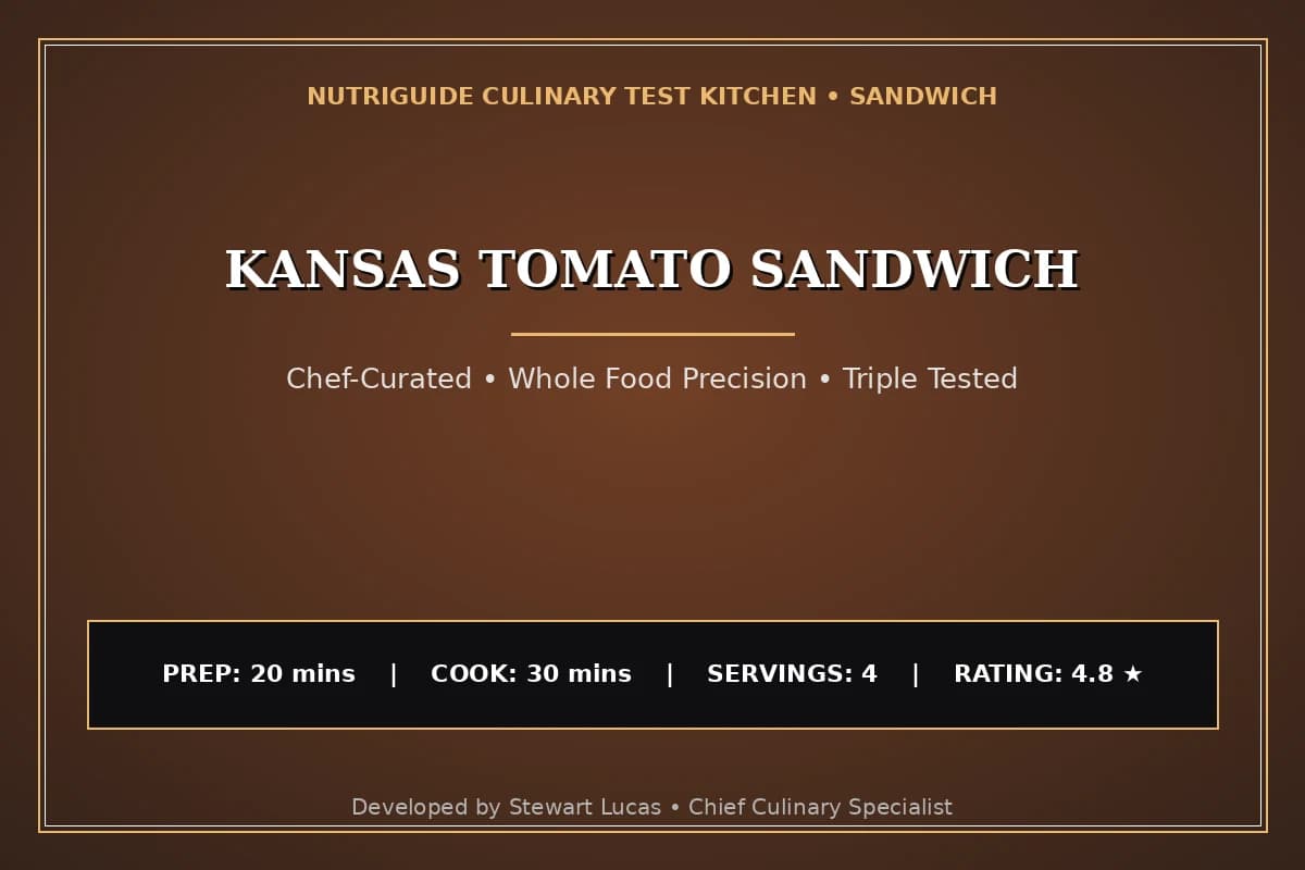Kansas Tomato Sandwich