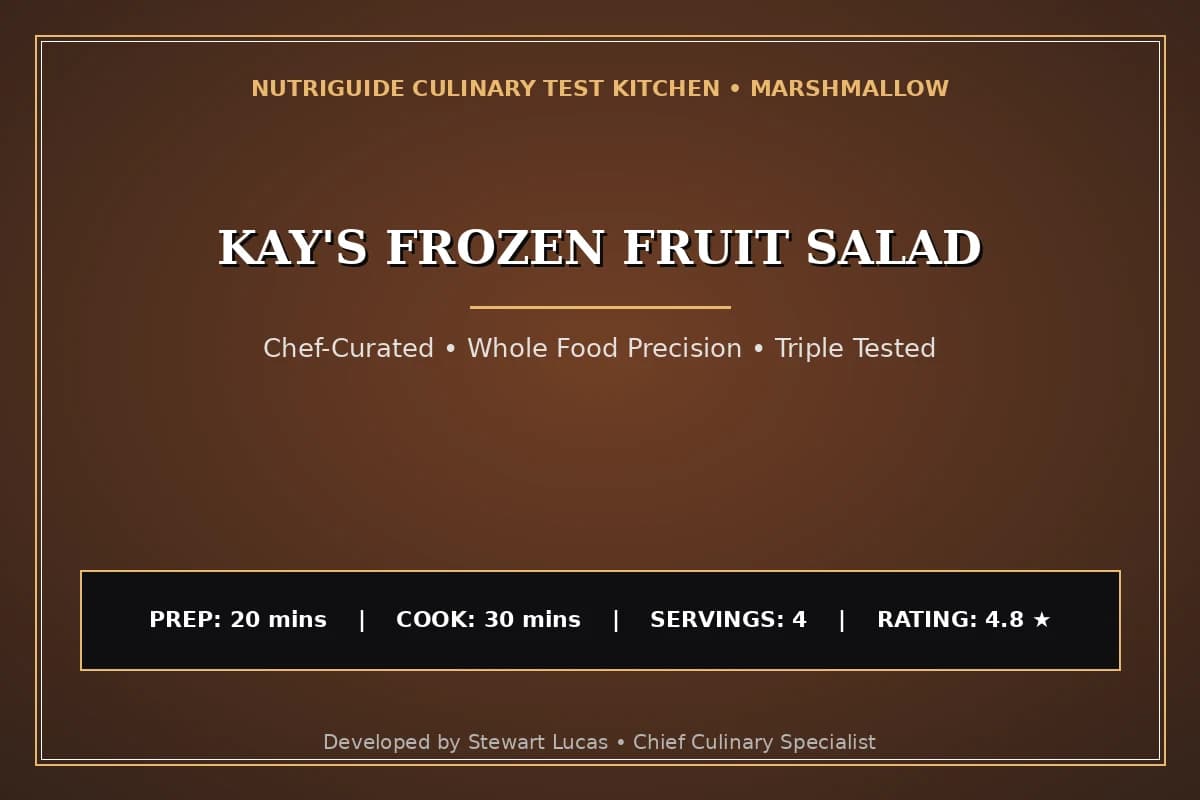 Kay'S Frozen Fruit Salad