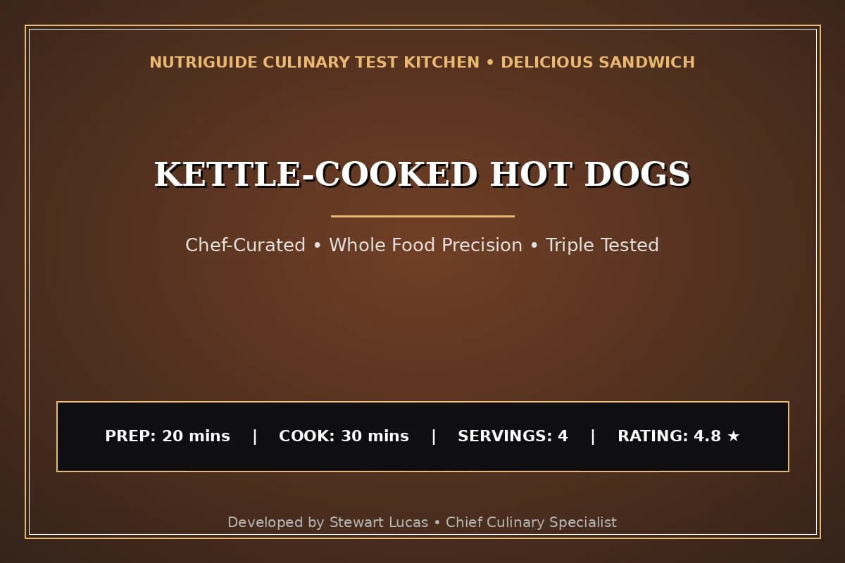 Kettle-Cooked Hot Dogs