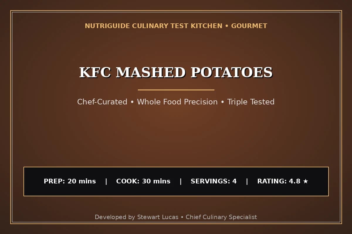 Kfc Mashed Potatoes