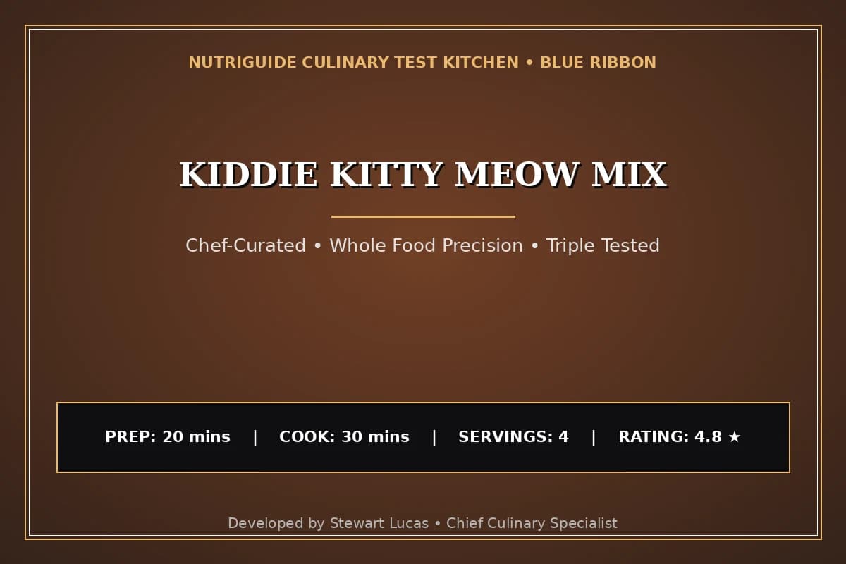 Kiddie Kitty Meow Mix