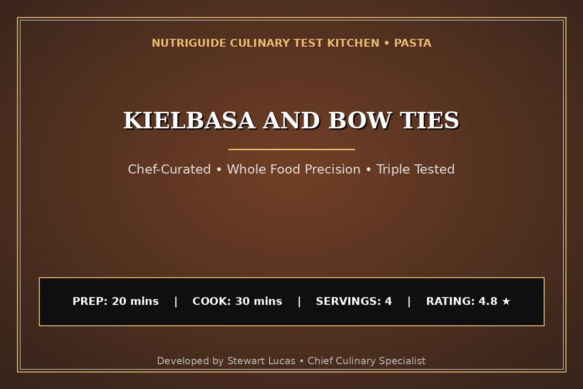Kielbasa And Bow Ties