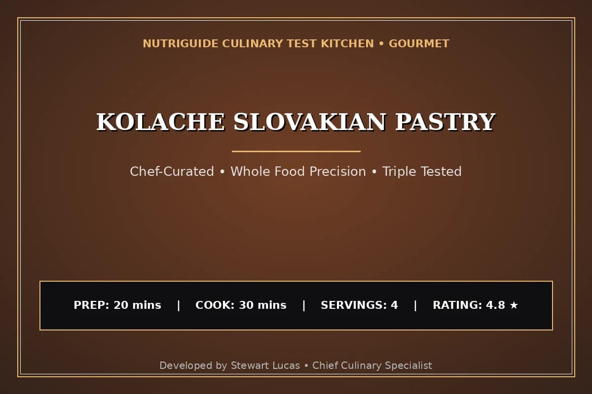 Kolache Slovakian Pastry