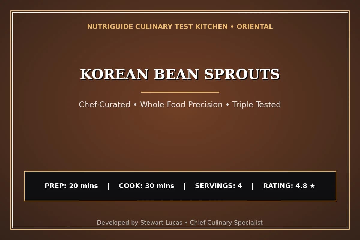 Korean Bean Sprouts