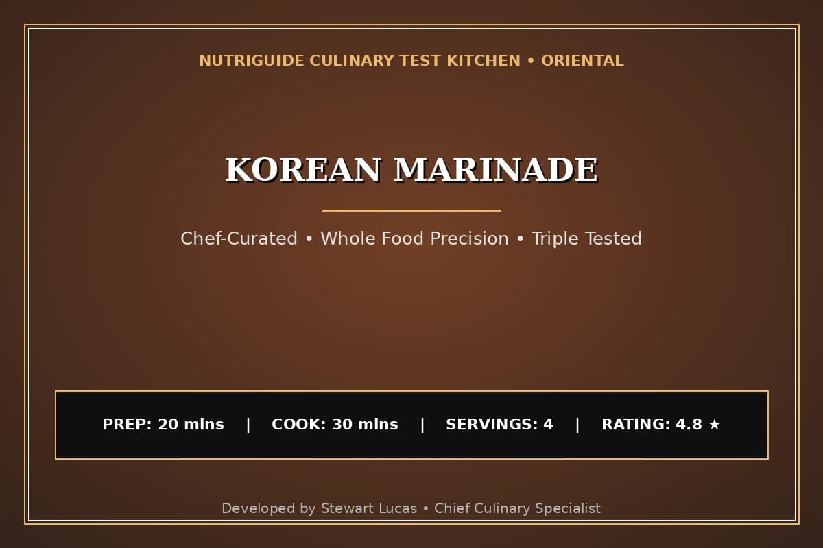 Korean Marinade