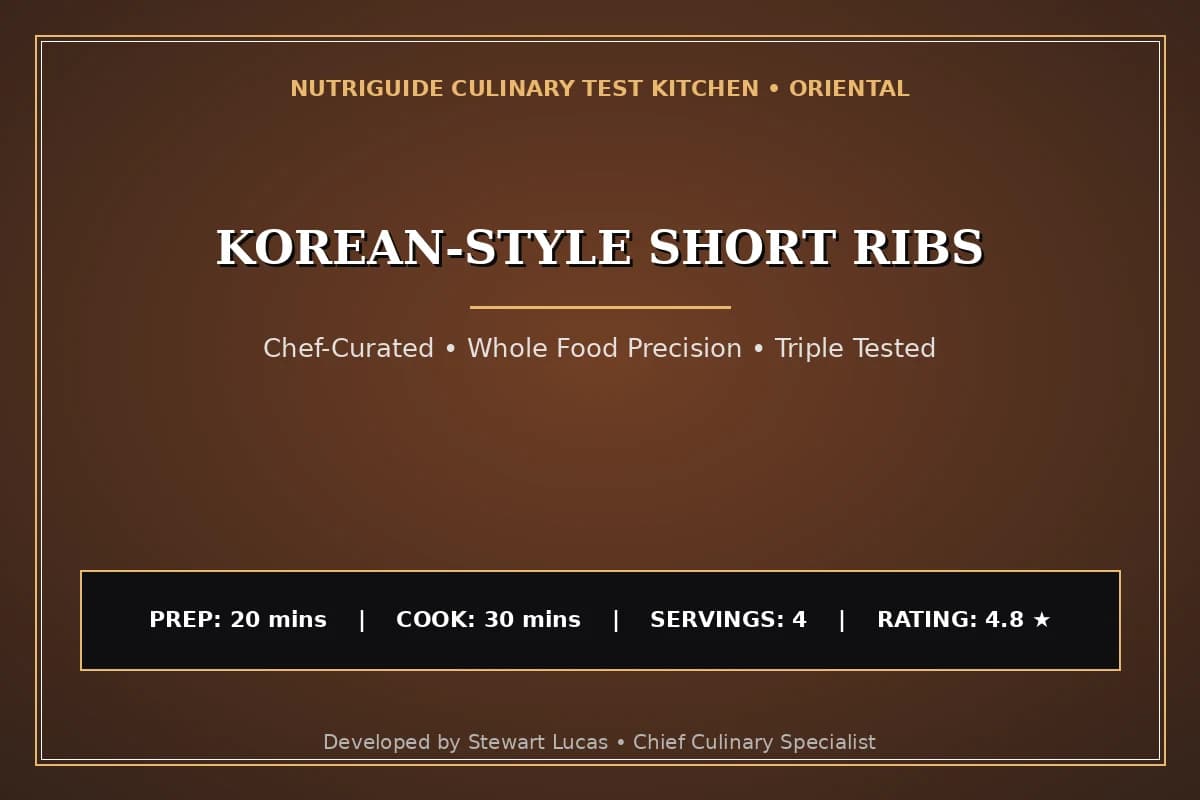 Korean-Style Short Ribs