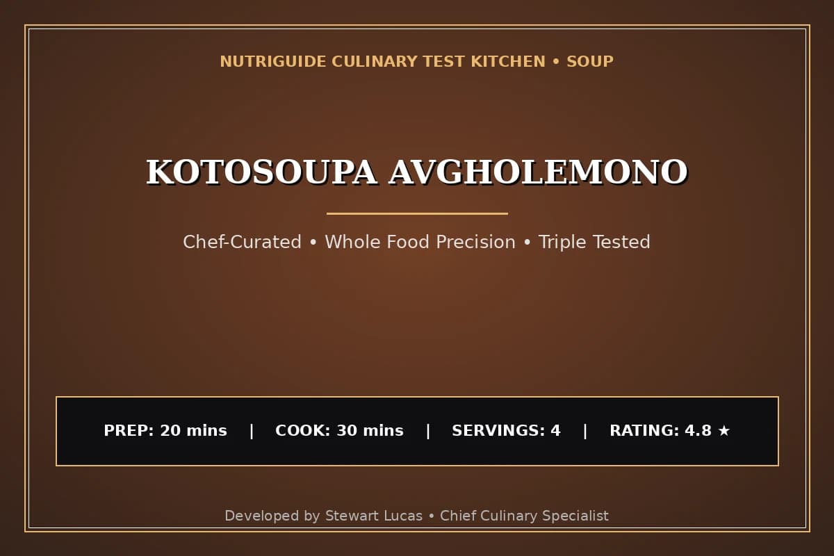 Kotosoupa Avgholemono