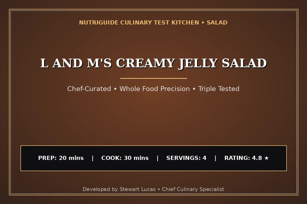 L And M'S Creamy Jelly Salad