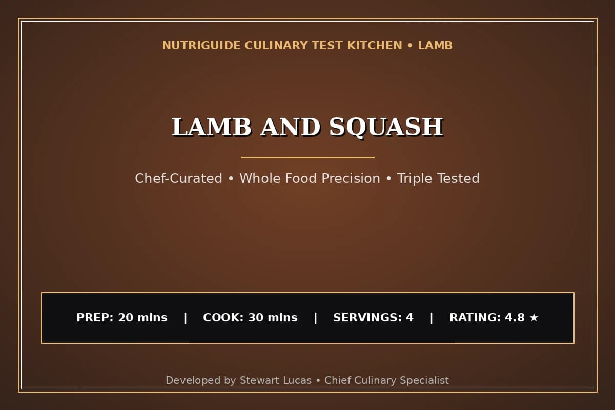 Lamb And Squash