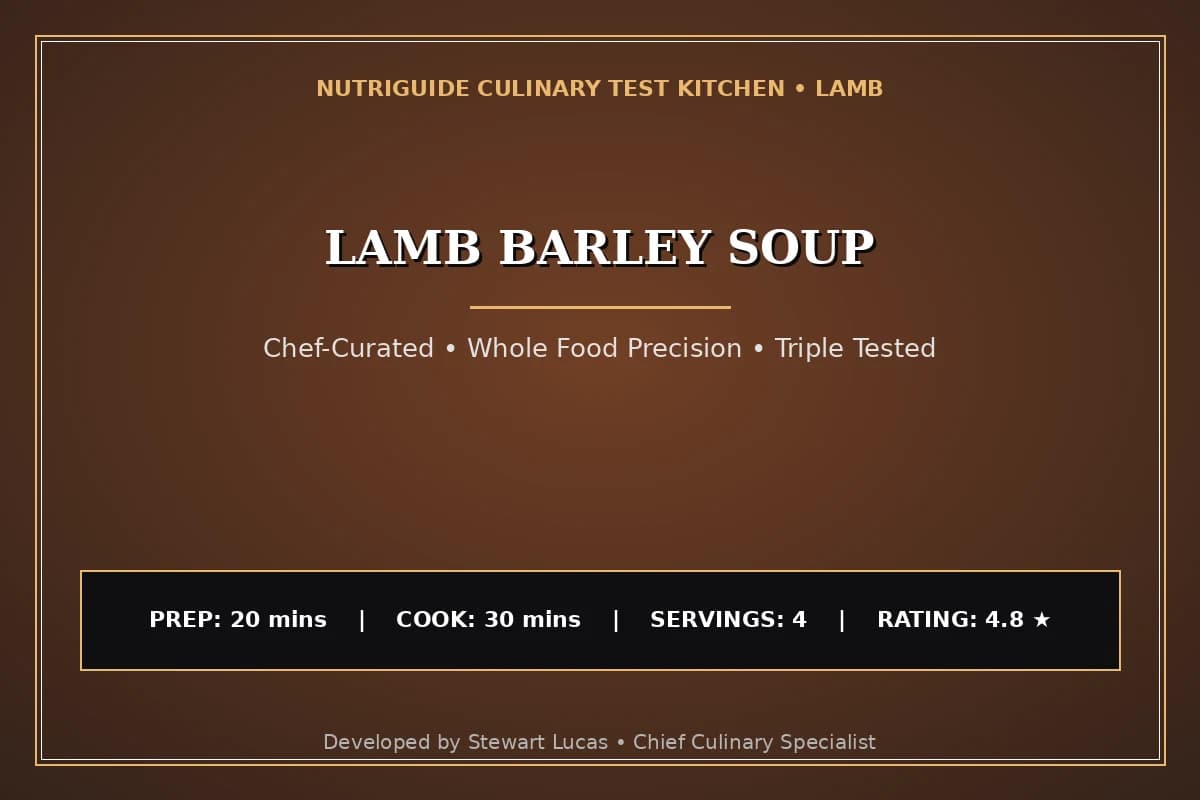 Lamb Barley Soup
