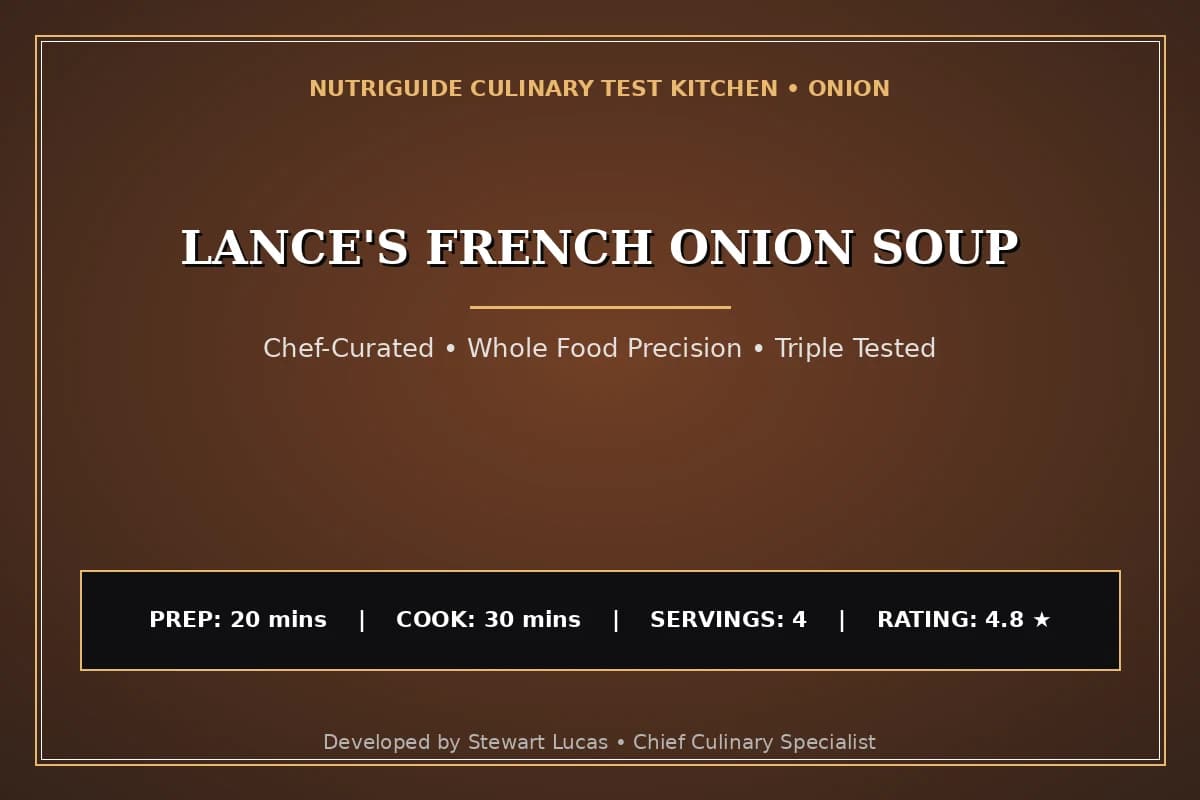 Lance'S French Onion Soup
