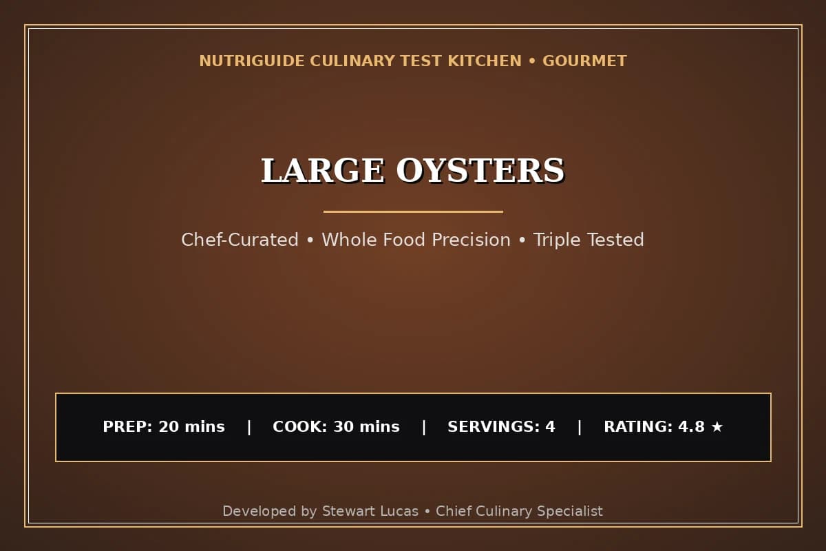Large Oysters