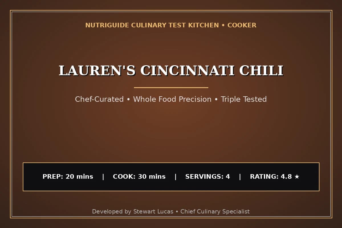 Lauren'S Cincinnati Chili