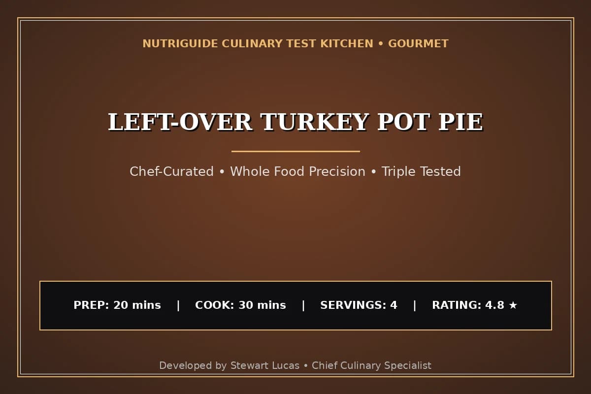 Left-Over Turkey Pot Pie