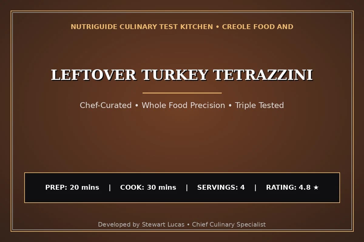 Leftover Turkey Tetrazzini