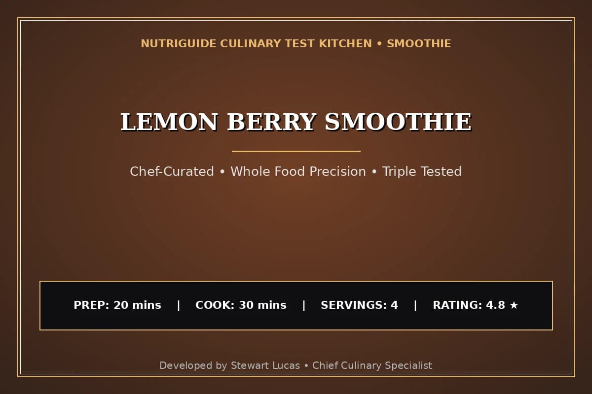 Lemon Berry Smoothie