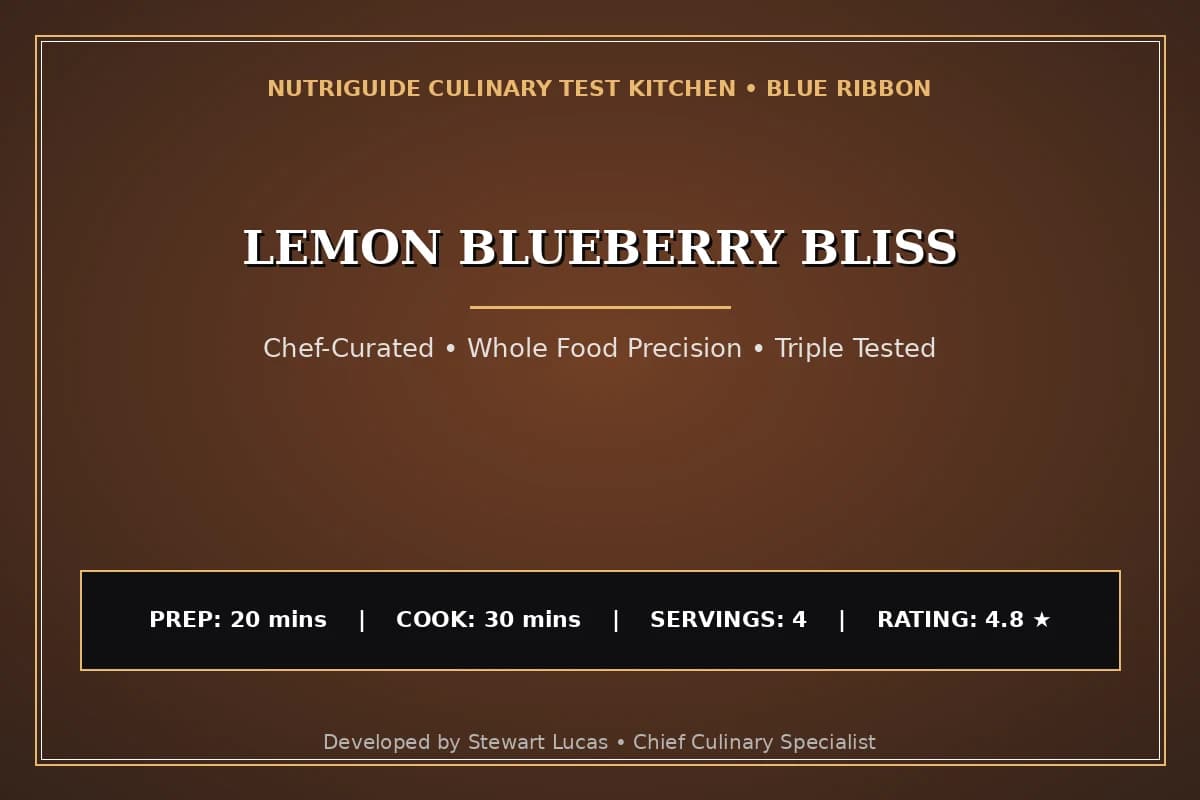 Lemon Blueberry Bliss