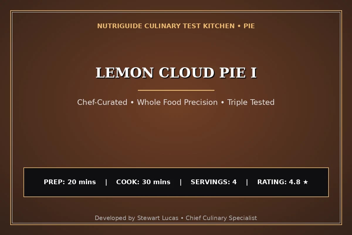 Lemon Cloud Pie I