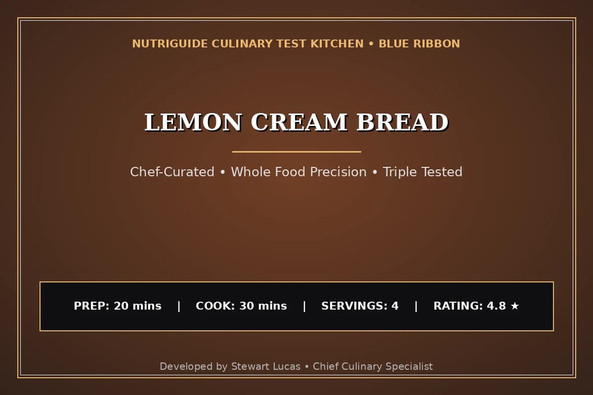Lemon Cream Bread