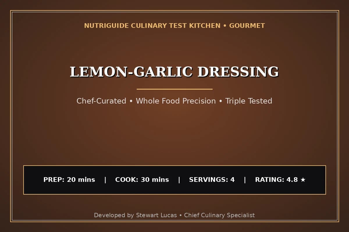Lemon-Garlic Dressing