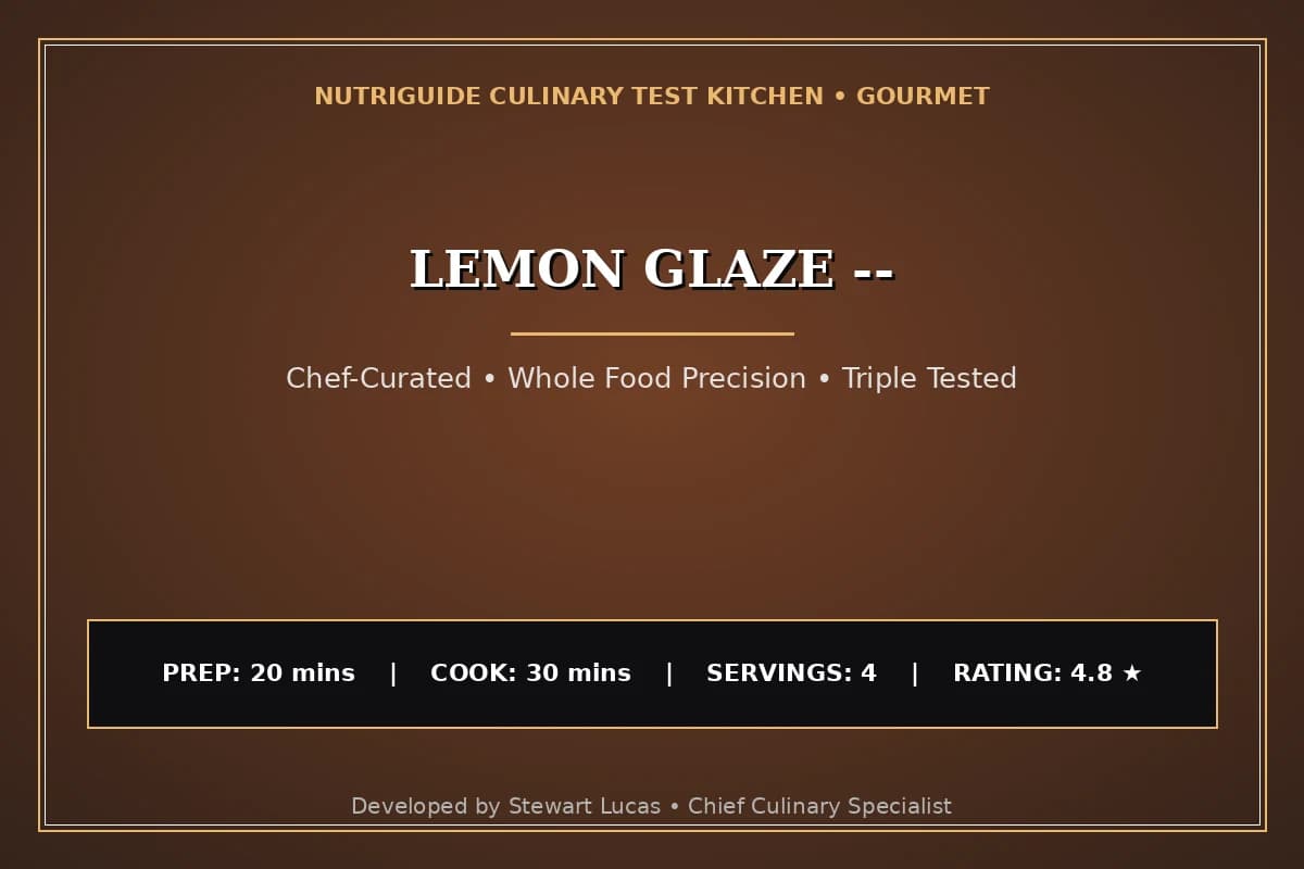 Lemon Glaze --